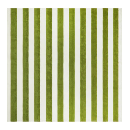 French Tablecloth St. Tropez Vert Stripes