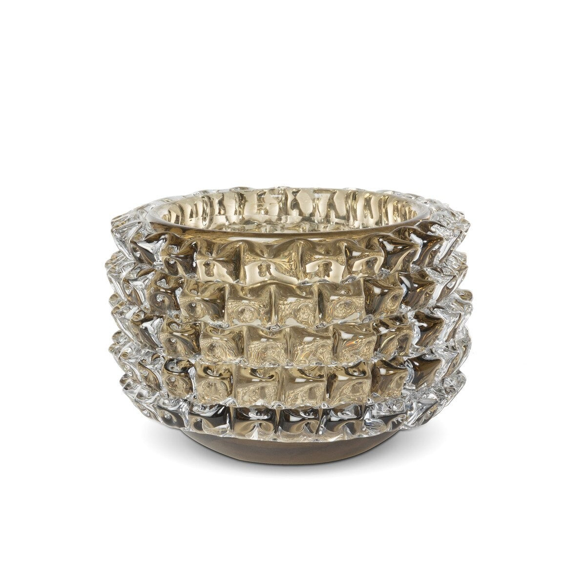 Ella Glass Vase, Pewter