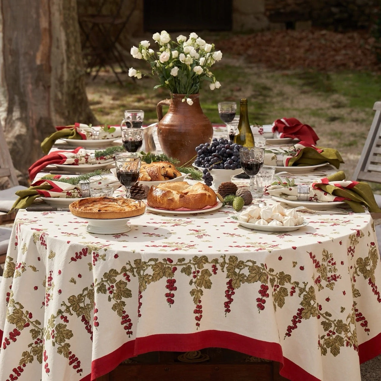 French Tablecloth Gooseberry - Out of stock