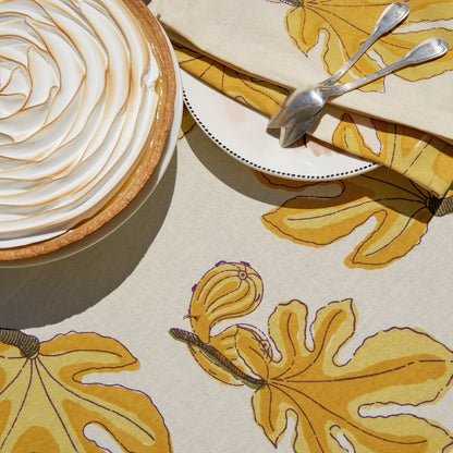 French Tablecloth Fig Citrine