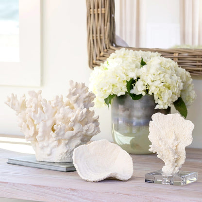 Maldives Faux Coral Accent Large