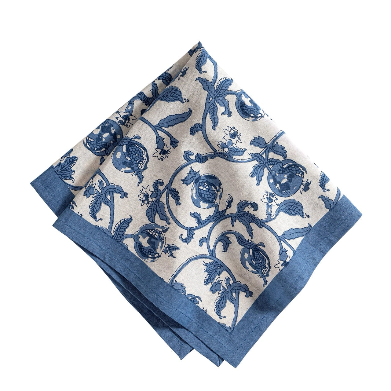 French Tablecloth Granada Cornflower Blue