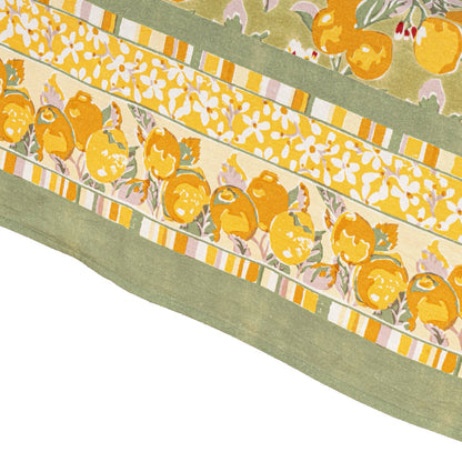 French Tablecloth Citron Vert & Yellow