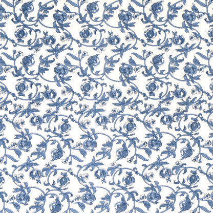 French Tablecloth Granada Cornflower Blue