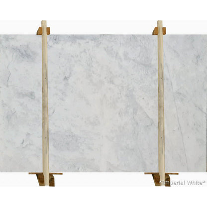 Imperial White Marble Slabs Polished - Livfloors Collection