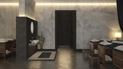 Kemalpasa White Marble Field Dimensional Stone OYSTER Wall Tile - Livfloors Collection