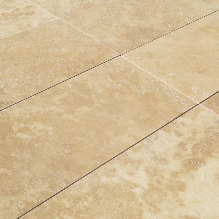 Light Beige Premium Travertine Honed Floor and Wall Tile - Livfloors Collection