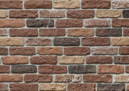 Granulbrick Mix 1 Manufactured Stone Handmade Brick Veneer - Livfloors Collection