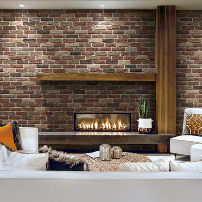 Granulbrick Mix 2 Manufactured Stone Handmade Brick Veneer - Livfloors Collection