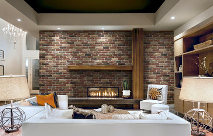 Granulbrick Mix 2 Manufactured Stone Handmade Brick Veneer - Livfloors Collection