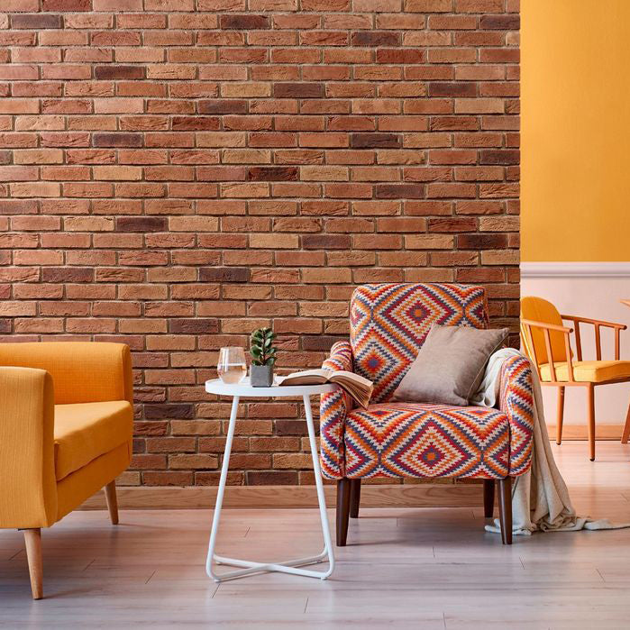 Loft Autumn Manufactured Stone Handmade Brick Veneer - Livfloors Collection