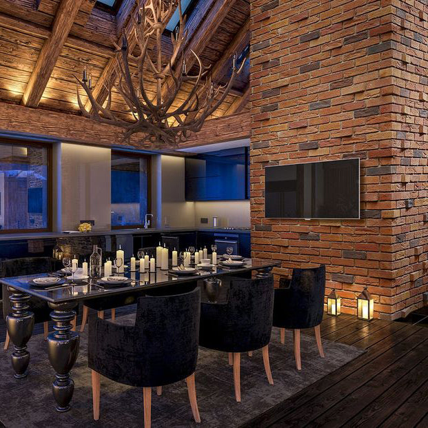 Loft Autumn Manufactured Stone Handmade Brick Veneer - Livfloors Collection