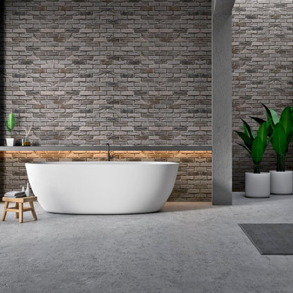 Loft Smoke Manufactured Stone Handmade Brick Veneer - Livfloors Collection