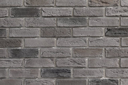 Loft Smoke Manufactured Stone Handmade Brick Veneer - Livfloors Collection