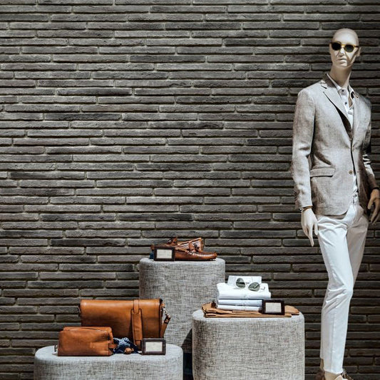 Maxima Smoke Manufactured Stone Handmade Brick Veneer - Livfloors Collection