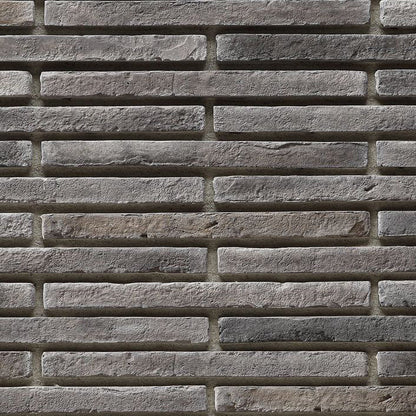 Maxima Smoke Manufactured Stone Handmade Brick Veneer - Livfloors Collection