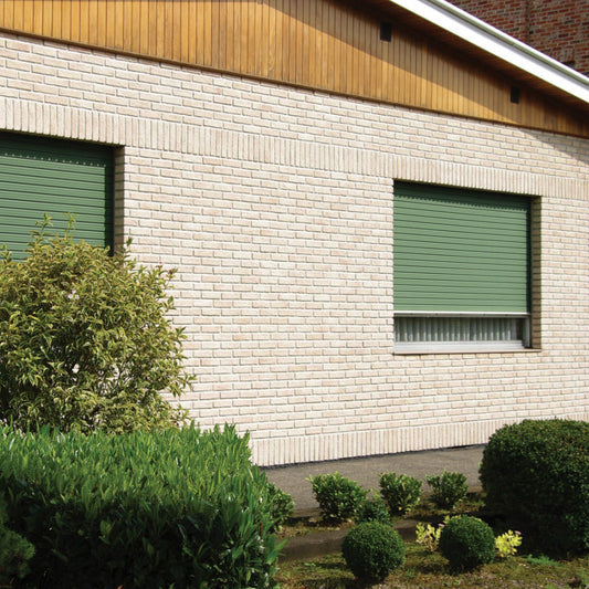 Slimfix White Manufactured Stone Handmade Thin Brick Veneer - Livfloors Collection