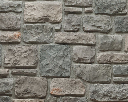 Ashlar Pattern Masso Olive Manufactured Stone Handmade Veneer - Livfloors Collection