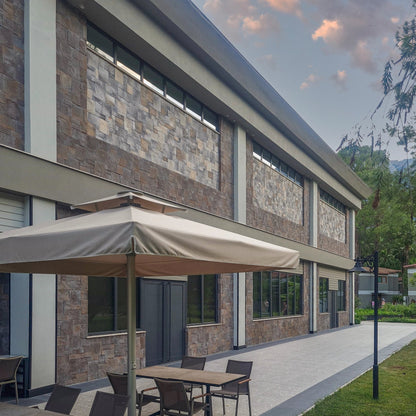 Ashlar Pattern Petra Ash Manufactured Stone Handmade Veneer - Livfloors Collection