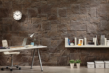 Ashlar Pattern Petra Granat Manufactured Stone Handmade Veneer - Livfloors Collection