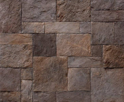 Ashlar Pattern Petra Granat Manufactured Stone Handmade Veneer - Livfloors Collection