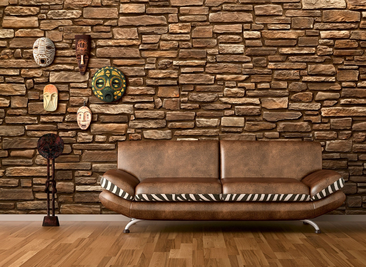 Grand Canyon Coffee Slate Look Manufactured Stone Handmade Veneer - Livfloors Collection