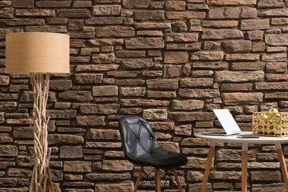 Grand Canyon Coffee Slate Look Manufactured Stone Handmade Veneer - Livfloors Collection