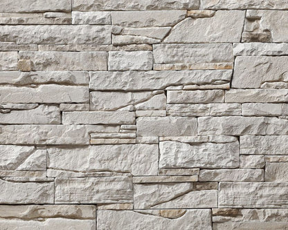 Inka Pearl White Slate Look Manufactured Stone Handmade Veneer - Livfloors Collection