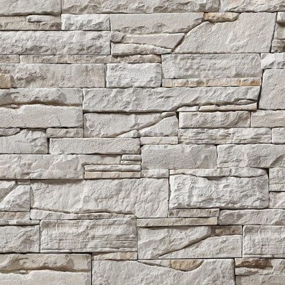 Inka Pearl White Slate Look Manufactured Stone Handmade Veneer - Livfloors Collection