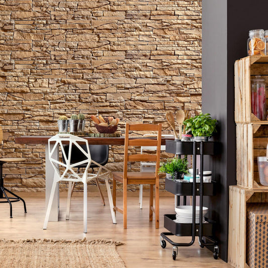 Inka Sand Slate Look Manufactured Stone Handmade Veneer - Livfloors Collection