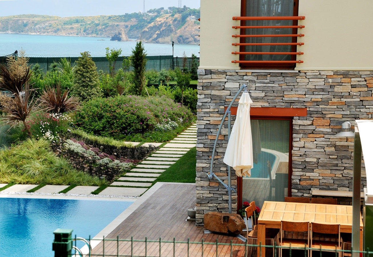 Sierra Ash Slate Look Manufactured Stone Handmade Veneer - Livfloors Collection