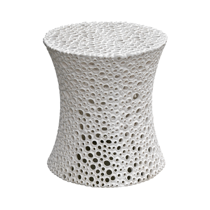 Meri Side Table White