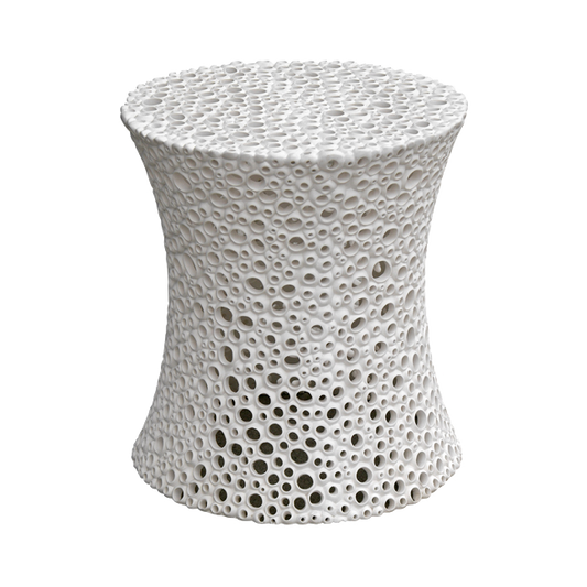 Meri Side Table White