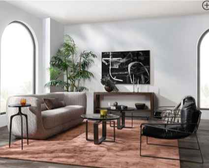 Nico 93" Sofa Brick by Classic Home