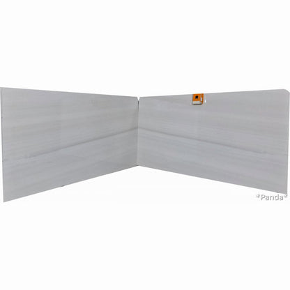 Panda Classico White Bookmatching Marble Slabs Polished - Full Truckload