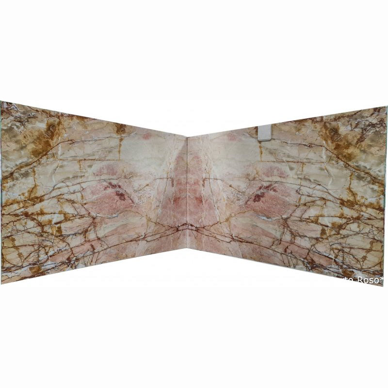 Porto Rosso Bookmatching Marble Slabs Polished - Livfloors