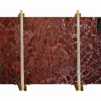 Rosso Levanto Bookmatching Marble Slabs Polished - Full Truckload