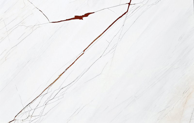 Rosso Venato White Bookmatching Marble Slabs Polished - Livfloors Collection