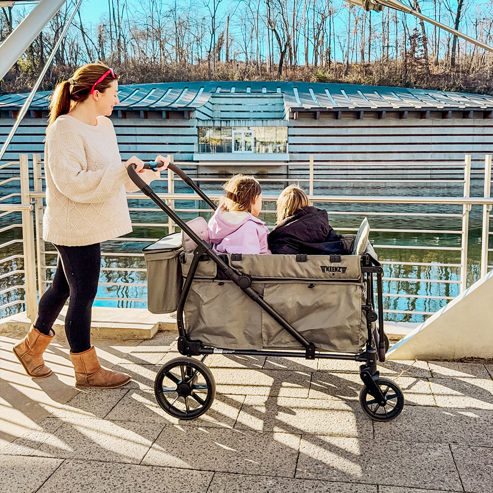 keenz 7s wagon stroller Keenz VIVA 2-Passenger Stroller Wagon Compact Power for City Life