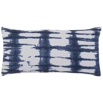 Indoor/Outdoor Waves Blue Pillow (Set of 2)