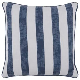 Indoor/Outdoor Milton Blue Stripe Pillow (Set of 2)