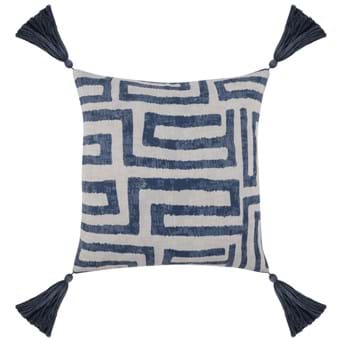Indoor/Outdoor Kara Blue Pillow (Set of 2)