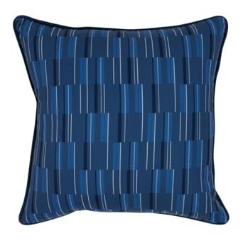 Indoor/Outdoor Nantucket Multi Blue Pillows 22"- Set of 2