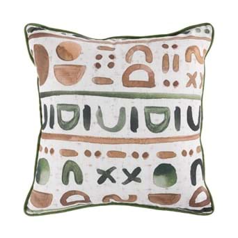 Indoor/Outdoor Monterey Natural/Green Pillows  20"-Discontinued