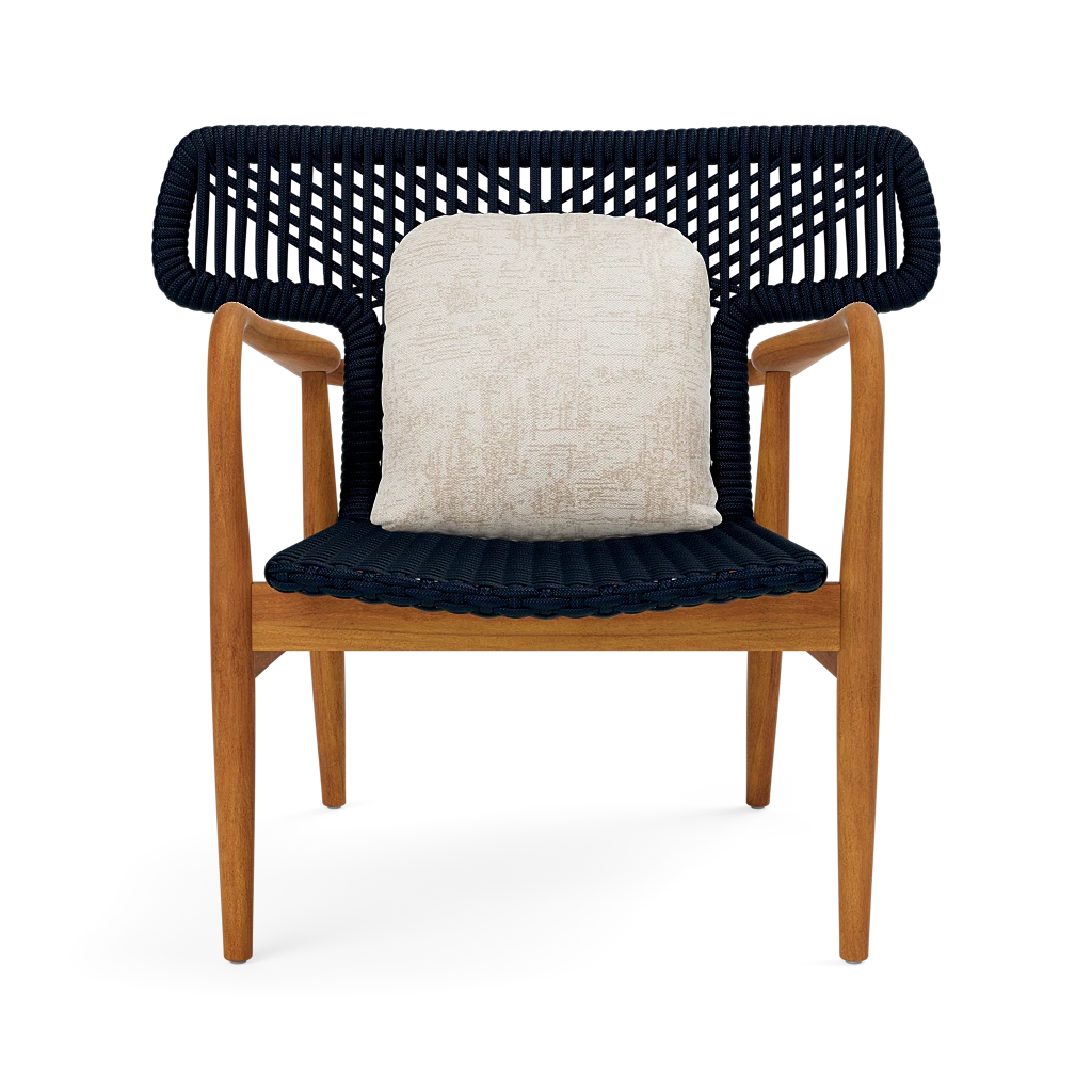 Garrison Outdoor Wing Chair - Volta Sand High-Performance Fabric