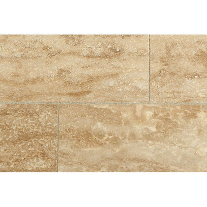 Walnut Vein-cut Travertine Floor and Wall Tile - Livfloors Collection