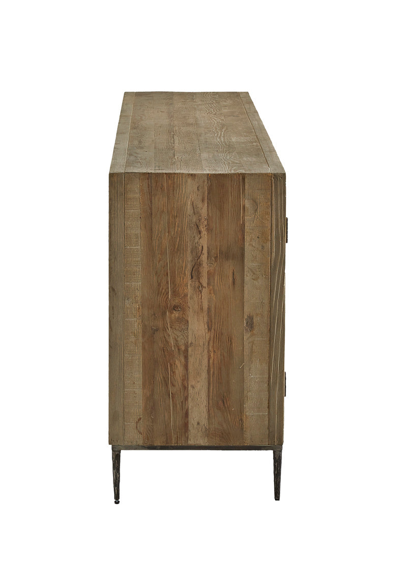 Aurora Moroccan Server/Sideboard by Furniture Classics side view