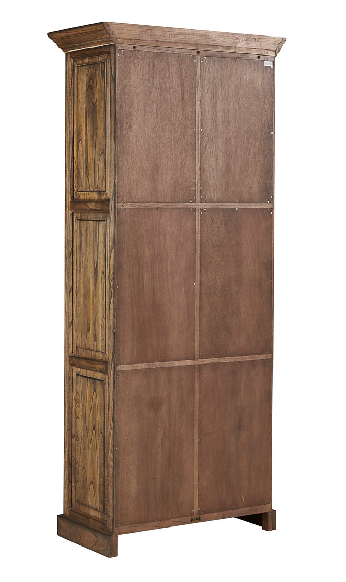 Six Door Warm Bookcase by Furniture Classics