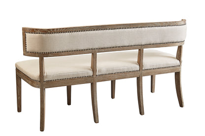 Stonebridge Three Seat Banquette Bench by Furniture Classics