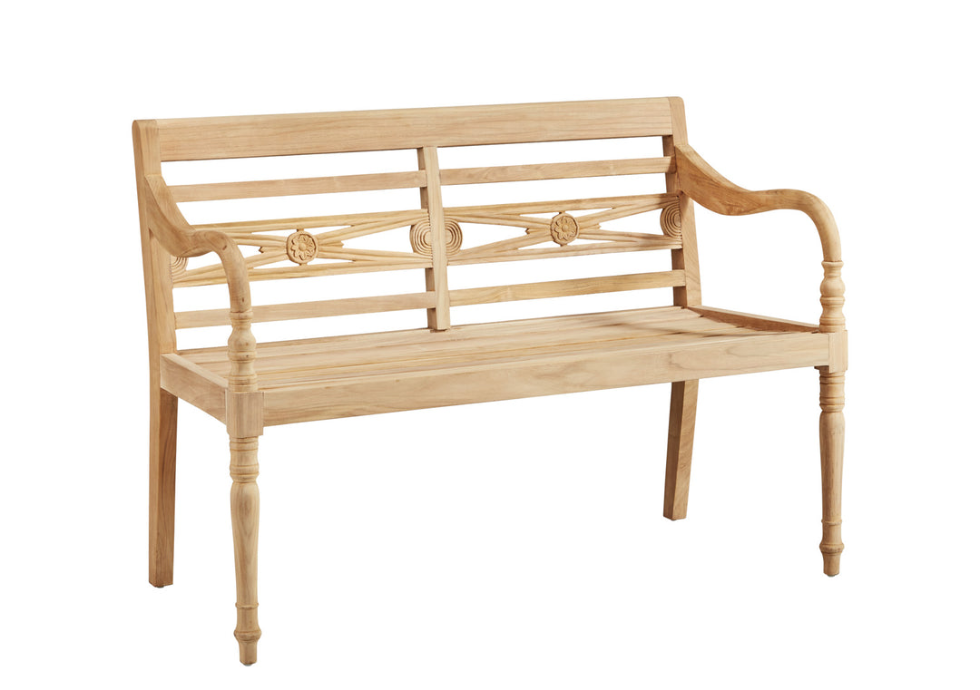 Two Seater Kitty Hawk Outdoor Bench by Furniture Classics
